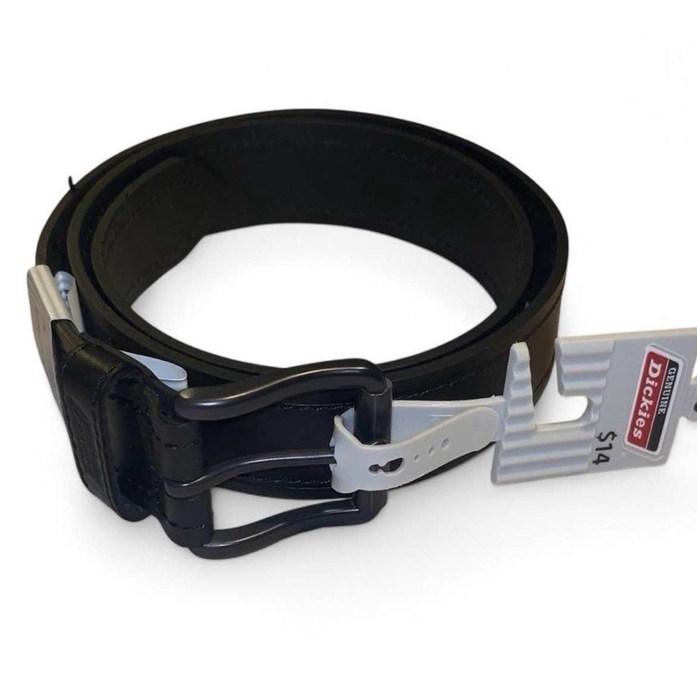 Men's Black Leather Belt